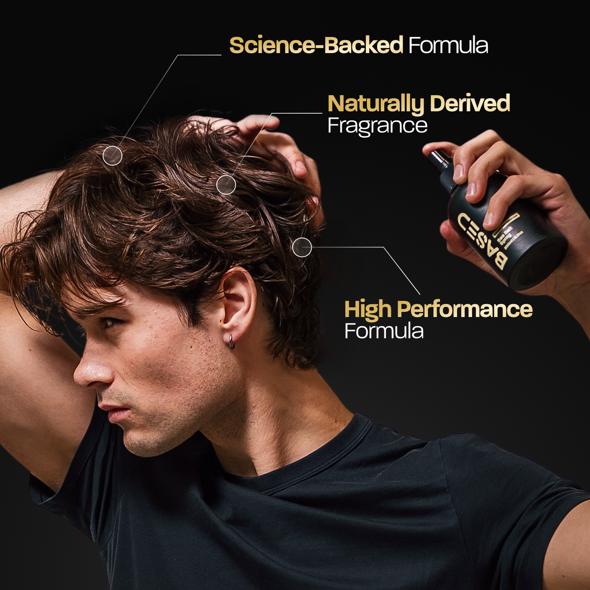 BASED Sea Salt Spray|Beachy Texture|Natural Volume|Effortless Movement