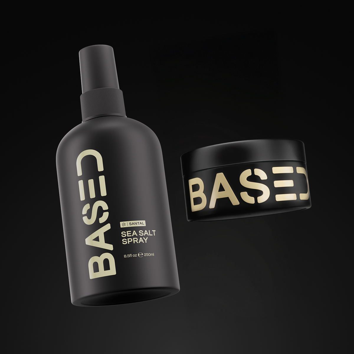 BASED Sea Salt Spray|Beachy Texture|Natural Volume|Effortless Movement
